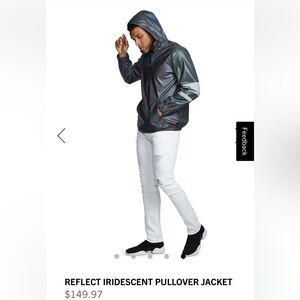 REFLECT IRIDESCENT PULLOVER JACKET